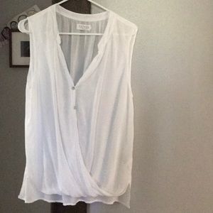 White Velvet Blouse